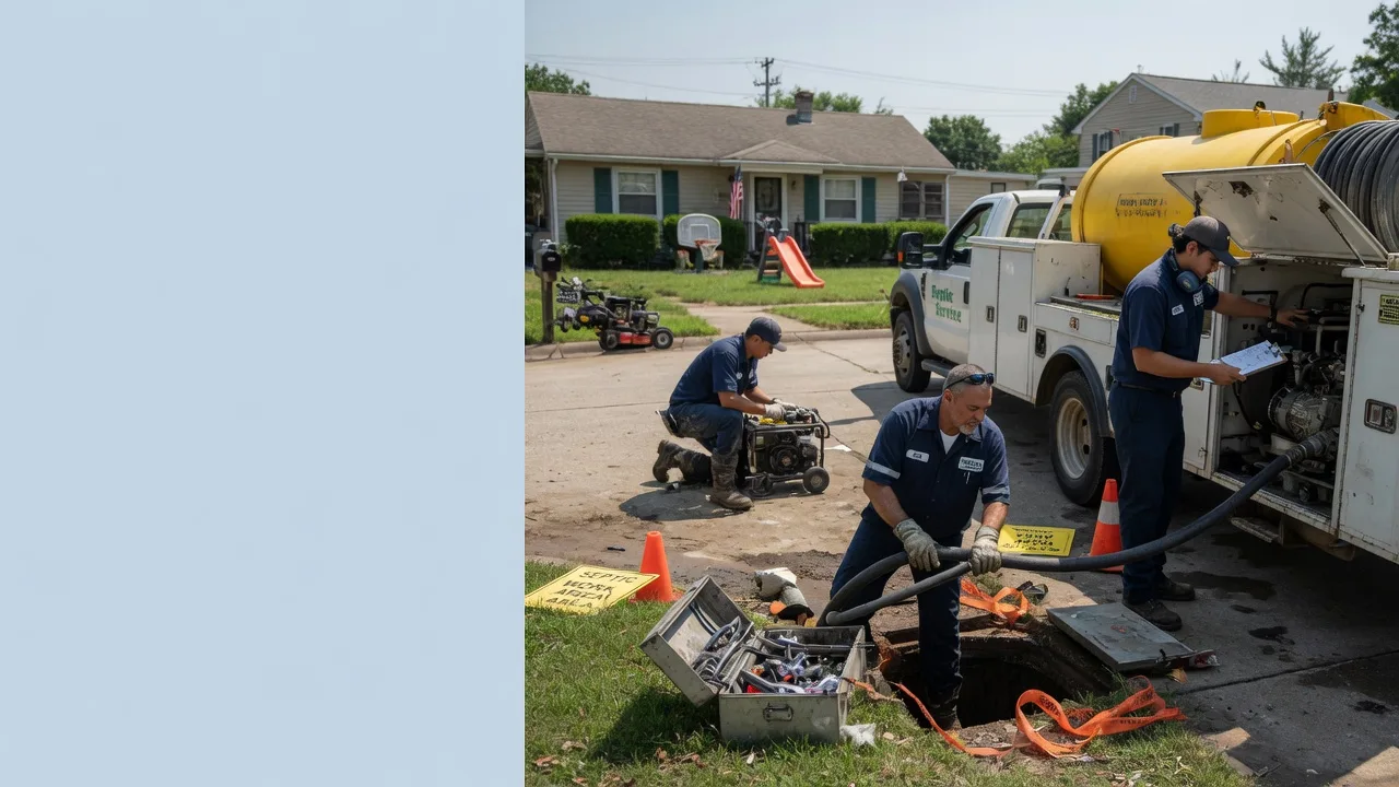 Septic Tank Pumping in Whitehouse Station, NJ near me
